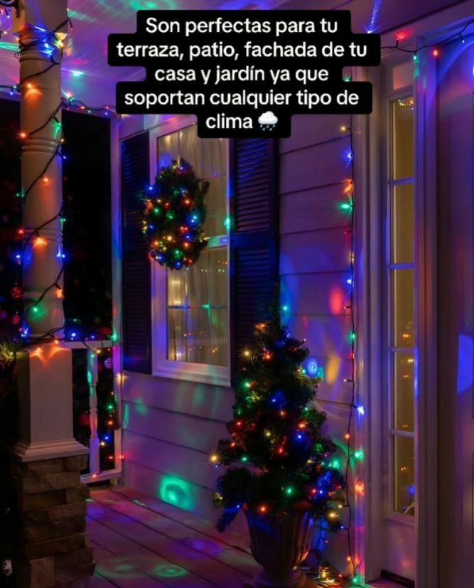 Navilux🌿¡Navidad sin pagar un peso de energia! Descuentos Black Friday - Luces 20 Metros