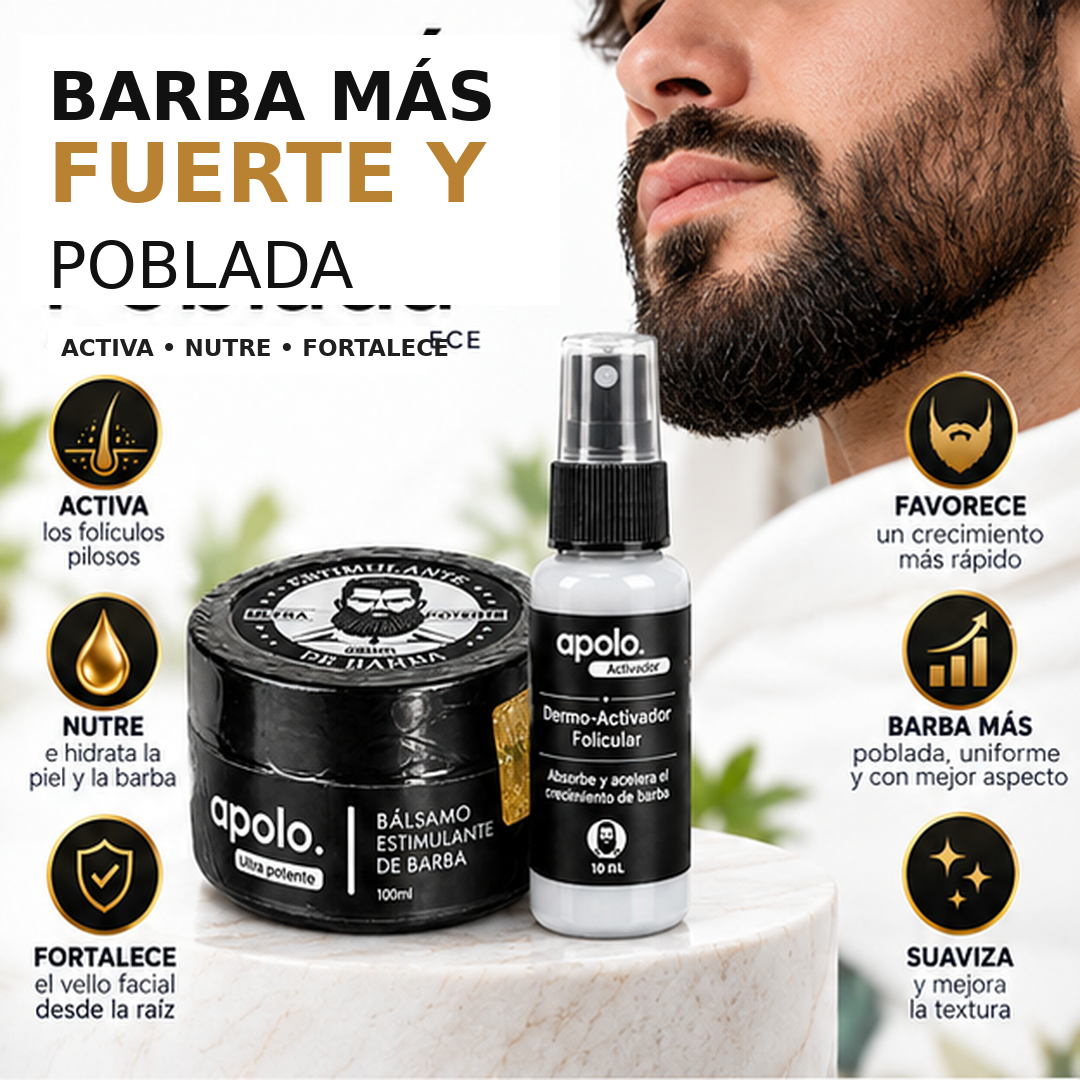 Barba más poblada