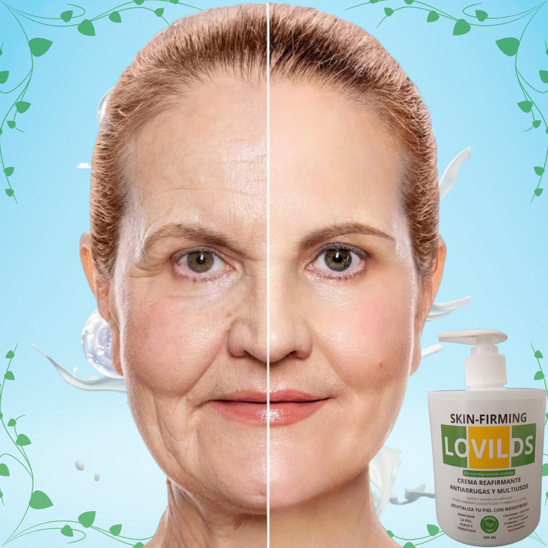FirmAge🌿 ¡Crema Reafirmante Antiarrugas, Recupera la apariencia firme y joven de tu piel