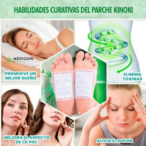 Kinoki® ¡Alivio natural, Descanso profundo! Lleva 50 Parches con el 45% de descuento