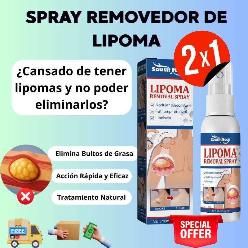 Spray Lipozen🌿 ¡Alivio natural de Lipomas! Pague 1 y lleve el 2 Gratis🌿