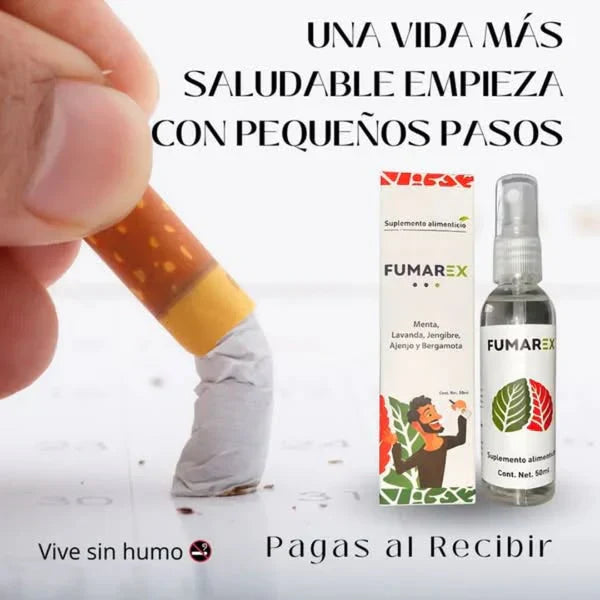🌿Fumarex🌿 ¡Libérate del habito que te roba el aire de forma natural sin estrés ni ansiedad!