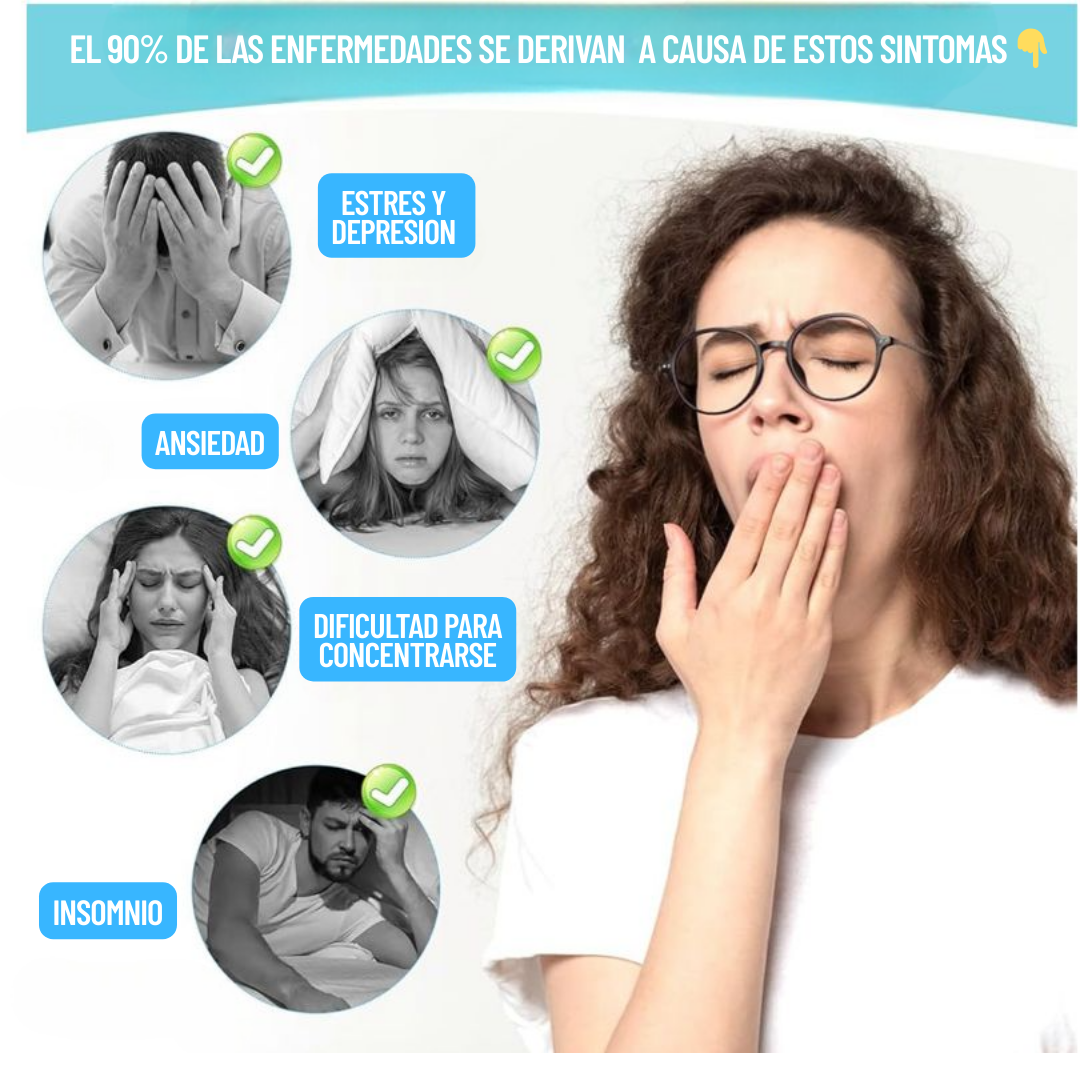 Alivio-Zen  ¡Dispositivo que reduce la ansiedad y combate el insomnio!