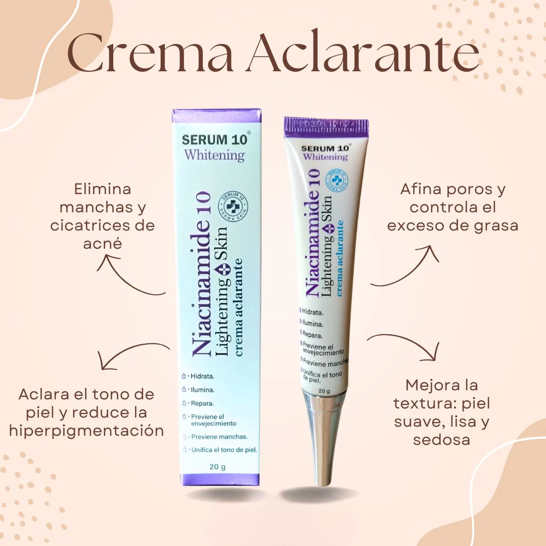 Niaclear 2X1⭐ ¡Transforma tu piel con el poder de la Niacinamida!