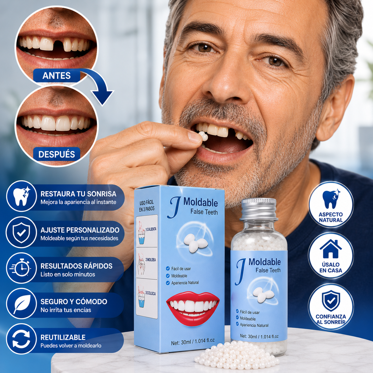 DentFlex™ Recupera la confianza en tu sonrisa