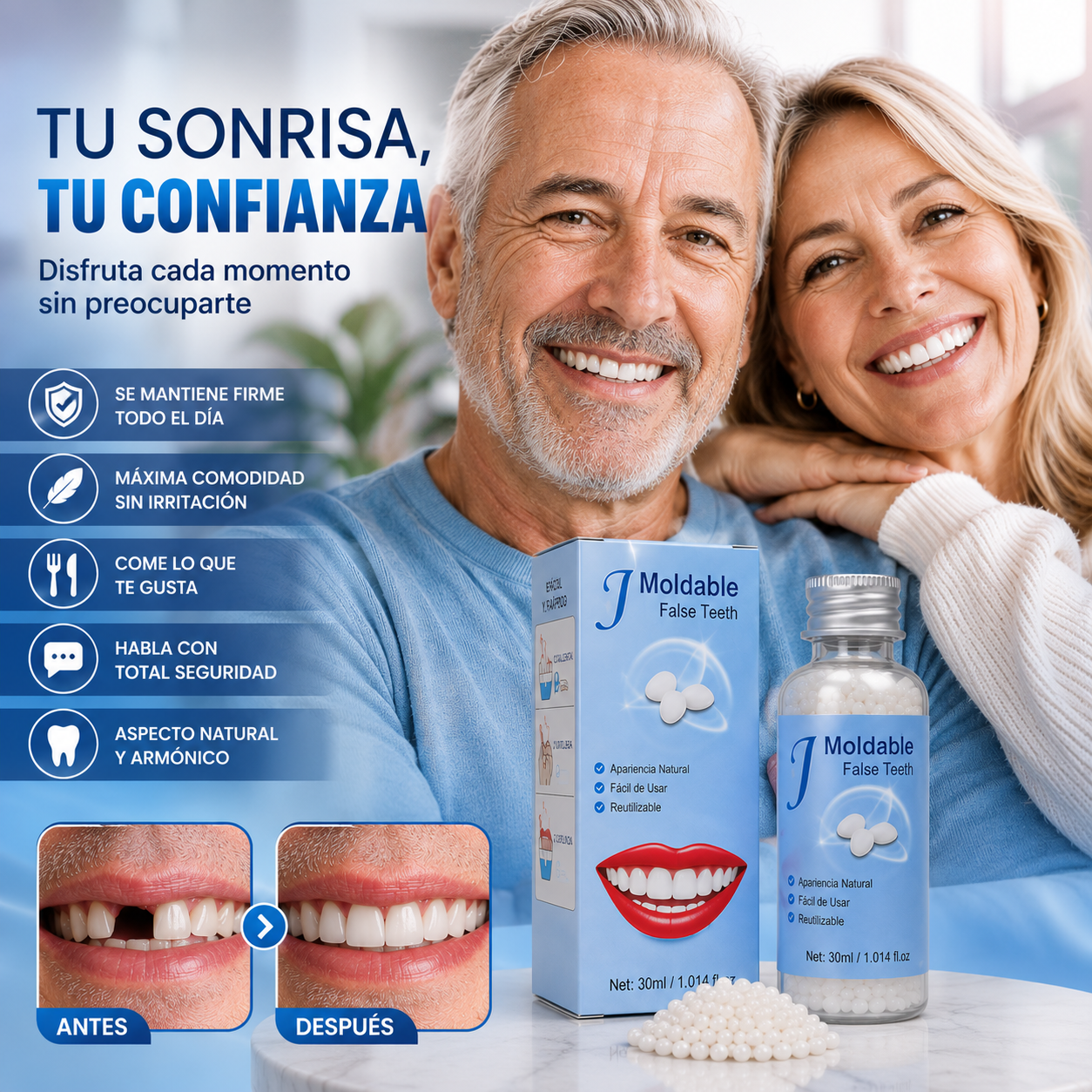 DentFlex™ Recupera la confianza en tu sonrisa
