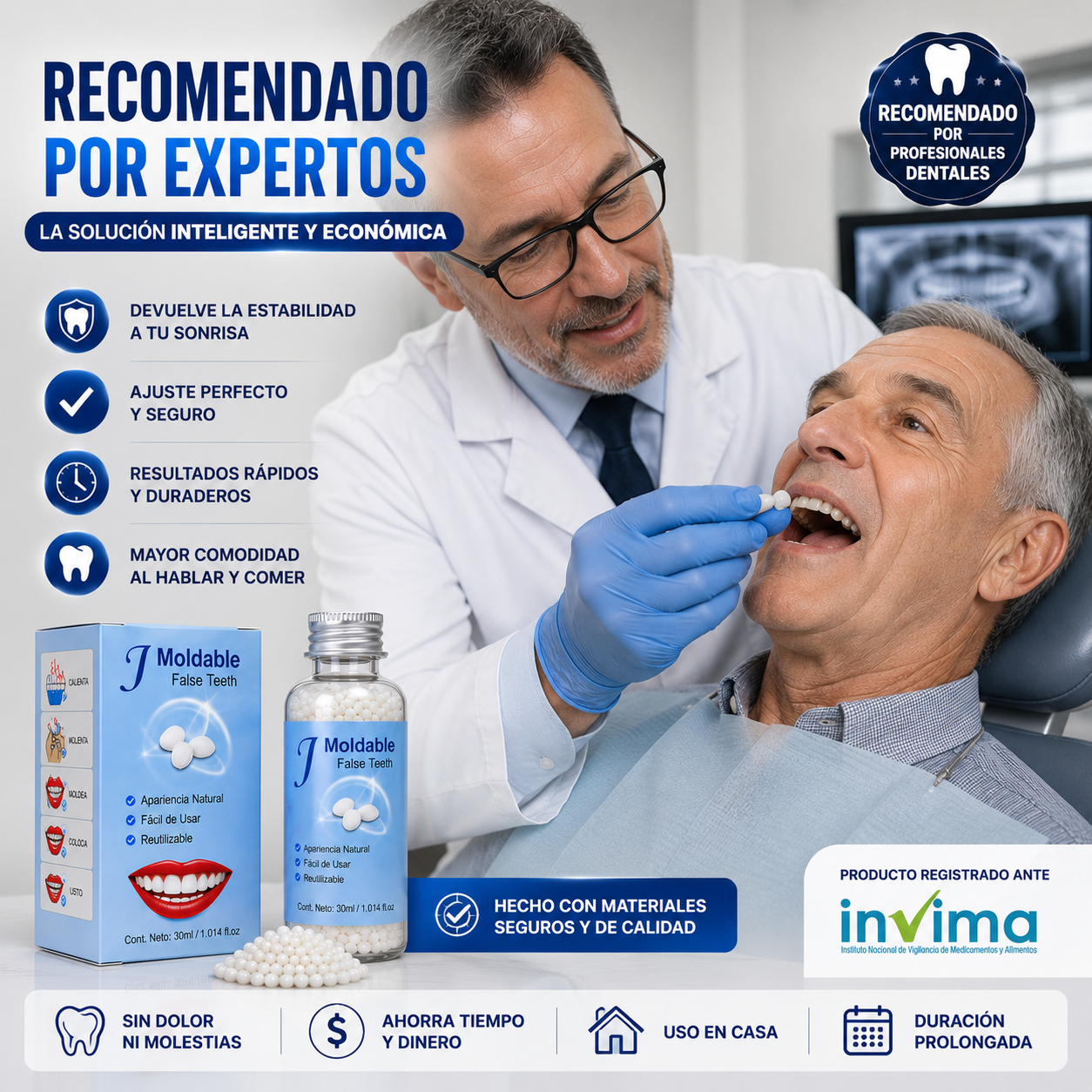 DentFlex™ Recupera la confianza en tu sonrisa