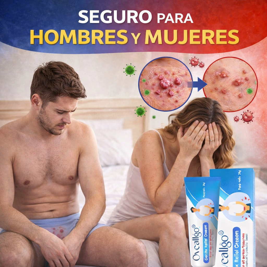 Oveallgo🌿¡Crema para el alivio de verrugas genitales! ¡Promo SOLO POR HOY 45% Descuento! 80G