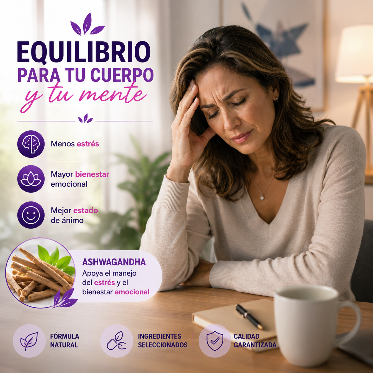 Meno™🌿 ¡Alivio natural para los síntomas de la Menopausia!