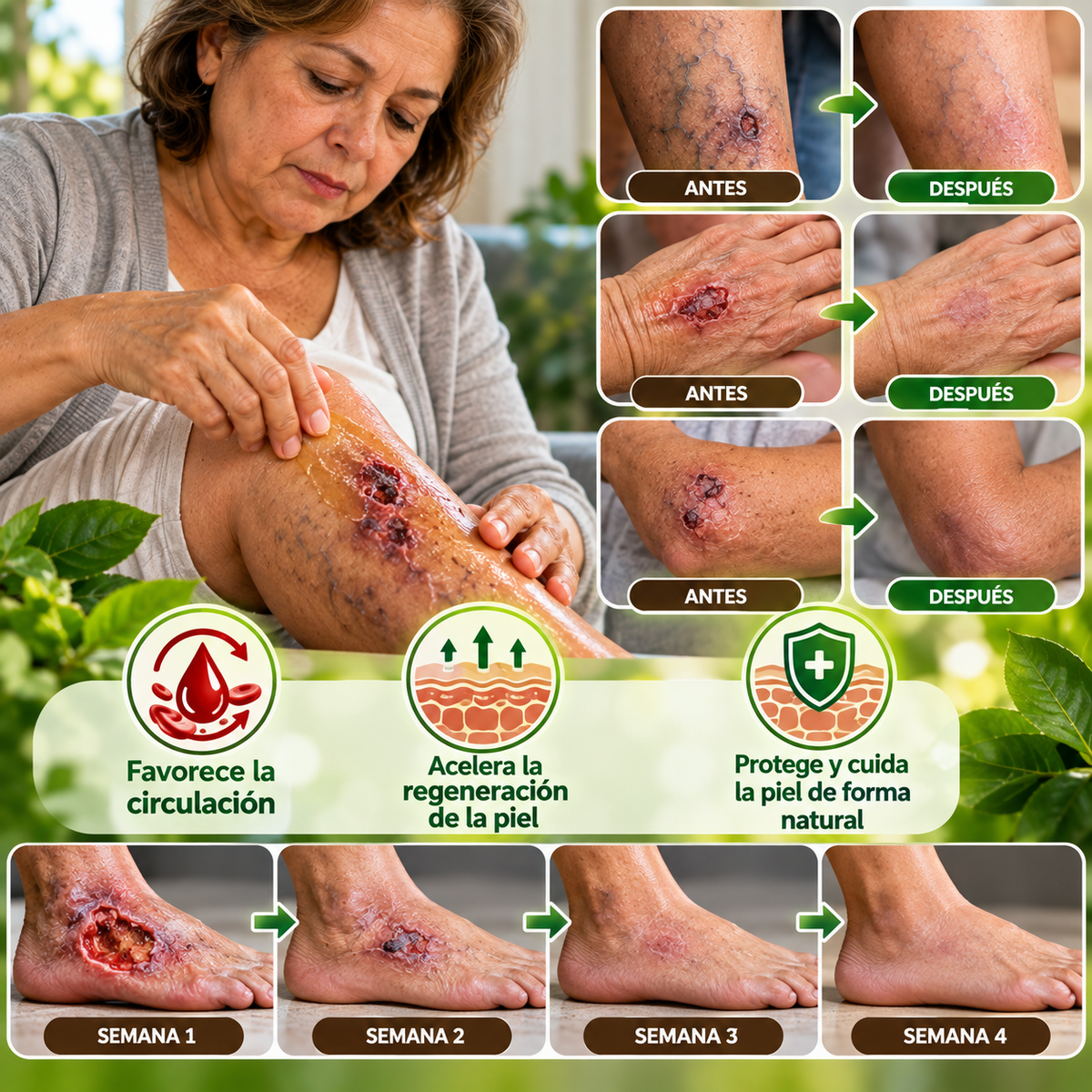CaniVena ¡Aceite de Canime, regenera, protege la piel y acelera la cicatrizacion de heridas y ulceras!
