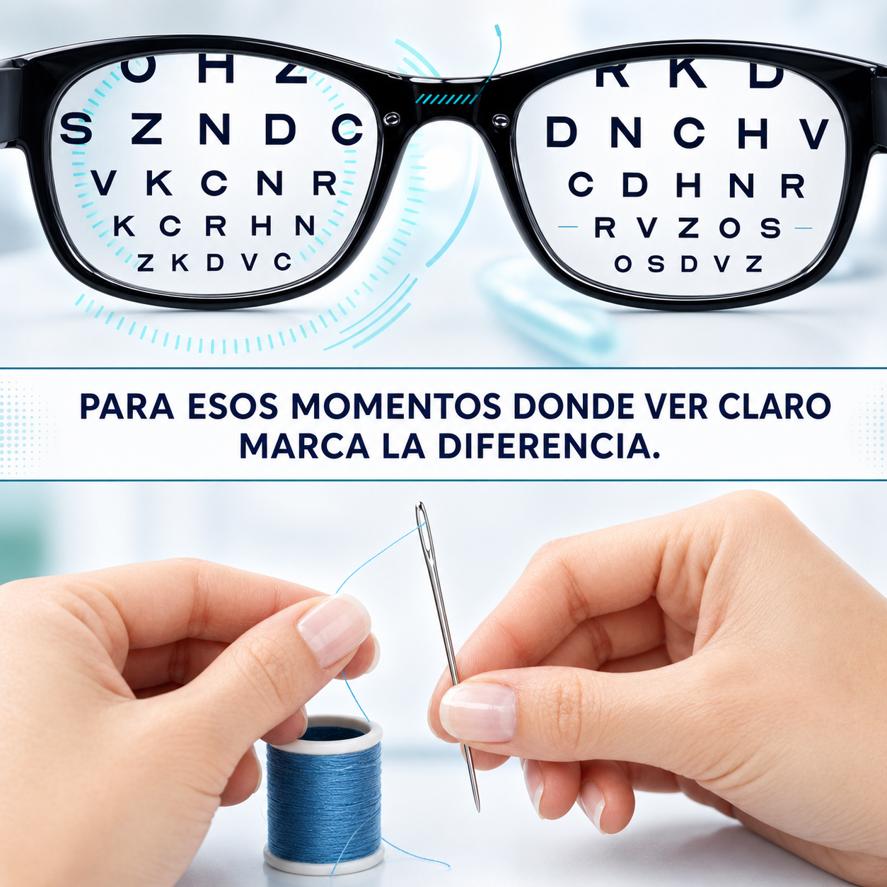OptiFocus™  ¡Gafas Multifocales Premium, Enfoque Automático y Visión Perfecta al Instante!