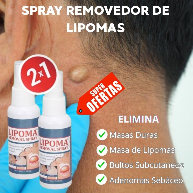 Spray Lipozen🌿 ¡Alivio natural de Lipomas! Pague 1 y lleve el 2 Gratis🌿