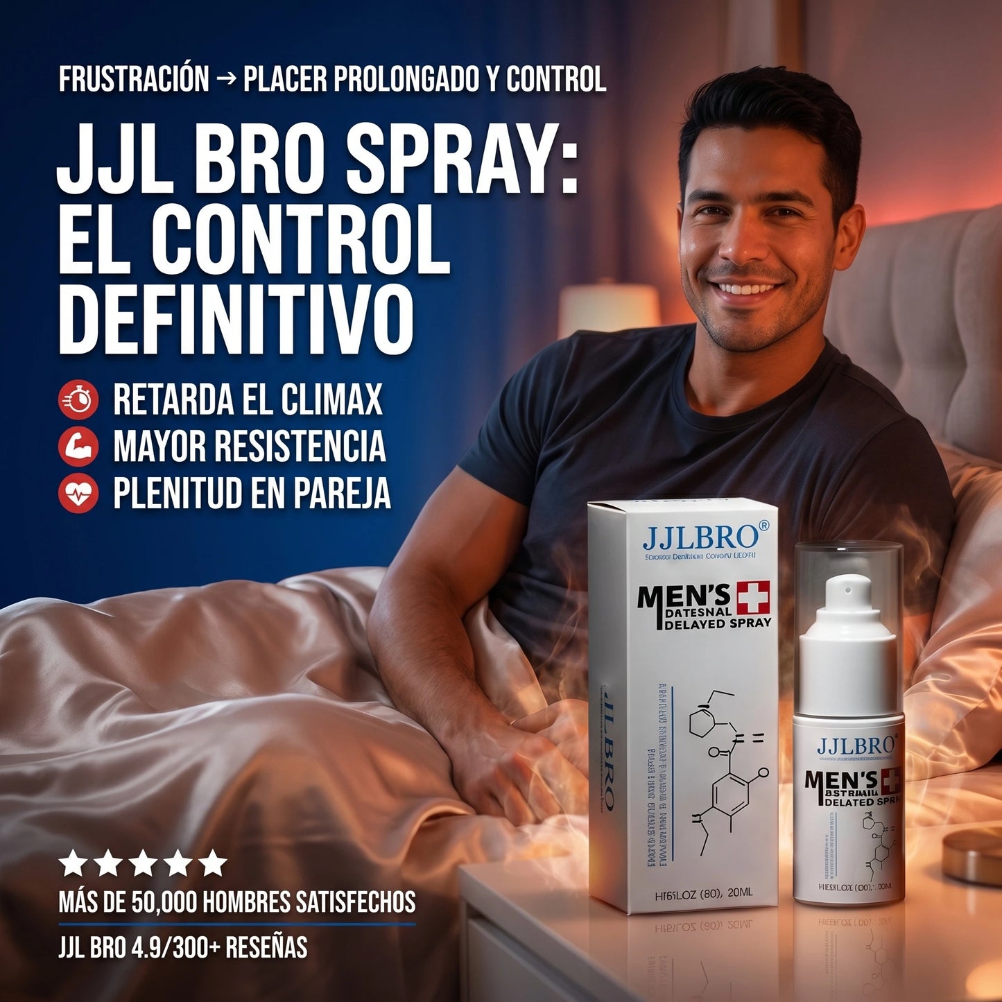 DURAMAX™🍆¡Spray Retardante para mayor confianza y control masculino, tu secreto para durar mas! 30ML
