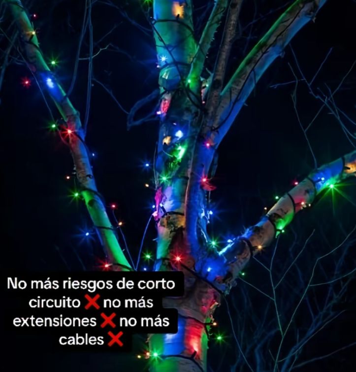 Navilux🌿¡Navidad sin pagar un peso de energia! Descuentos Black Friday - Luces 20 Metros