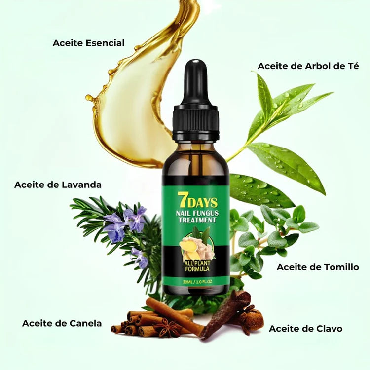 🌿Aceite Natural Antihongos y Fortalecedor de Uñas🌿¡Black Fridayl Pague 1 y lleve el 2 Gratis!