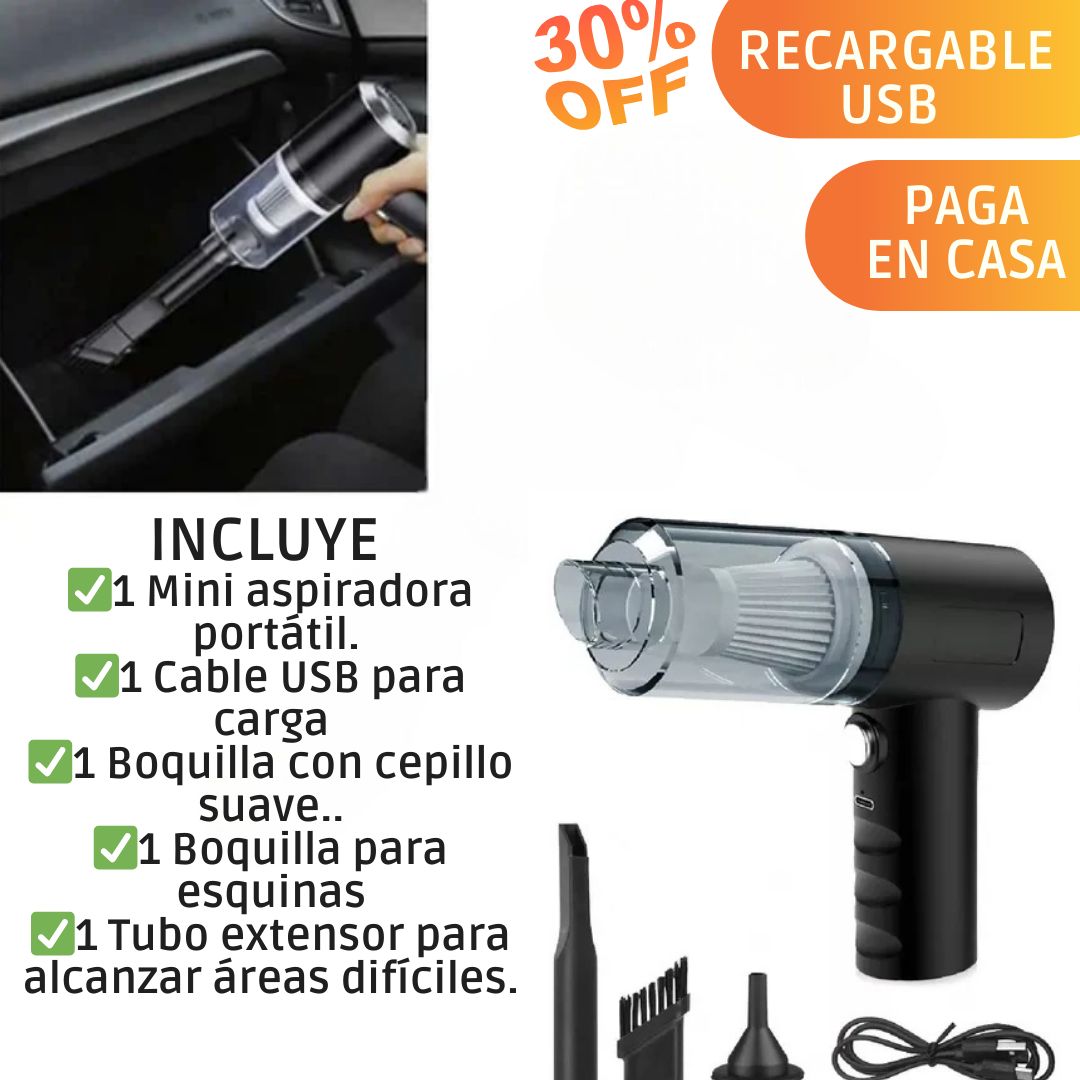 AspiraGo🌟 ¡Limpieza rápida al alcance de tu mano!🎯