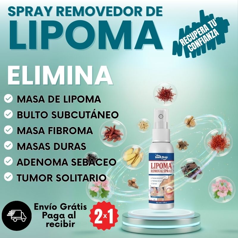 Spray Lipozen🌿 ¡Alivio natural de Lipomas! Pague 1 y lleve el 2 Gratis🌿