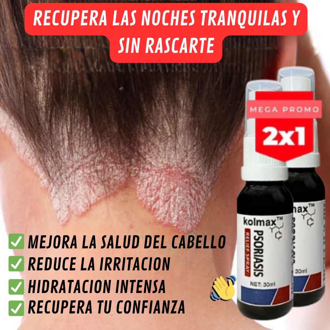 🌿Spray ¡Alivio inmediato de la picazón y descamación! Pague 1 y Lleve el 2 Gratis!
