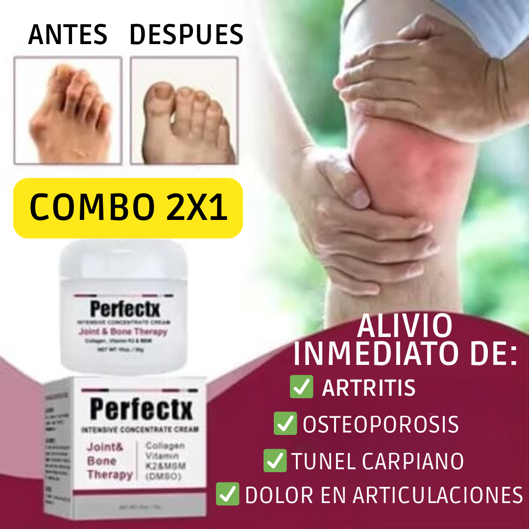 Crema Perfectx🌿 ¡Alivio natural para las articulaciones y músculos! Promo 2X1
