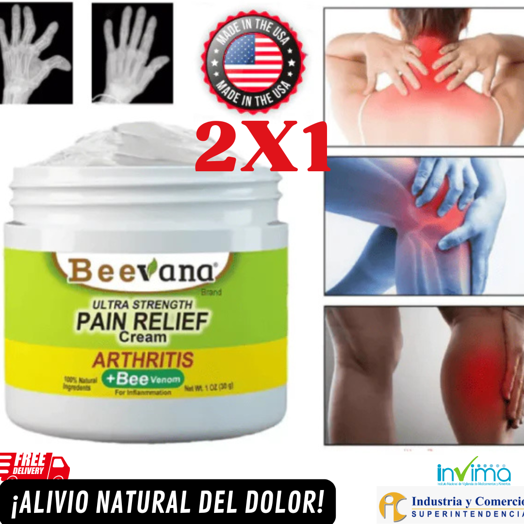 Beevana🌿¡Alivio natural para el dolor articular! Pague 1 y lleve el 2 Gratis
