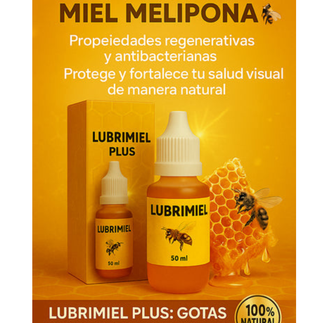 Gotas Ocumiel🌿 ¡Alivio ocular con el poder de la miel, hidrata y protege tus ojos!