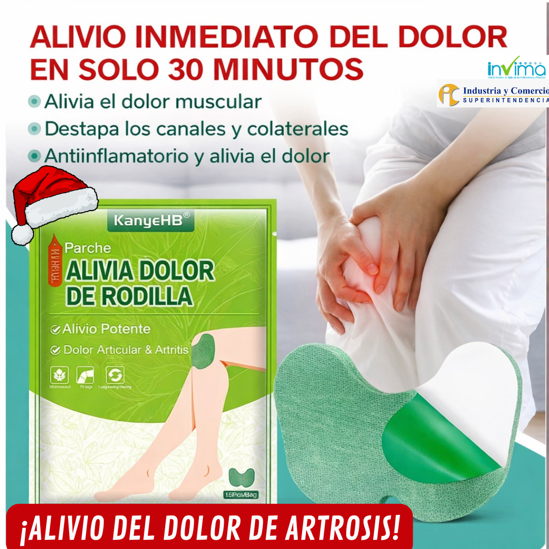 FlexiPatch🌿¡Parches para artrosis y dolor articular! Por llevar 10 Parches te regalamos 30 Gratis
