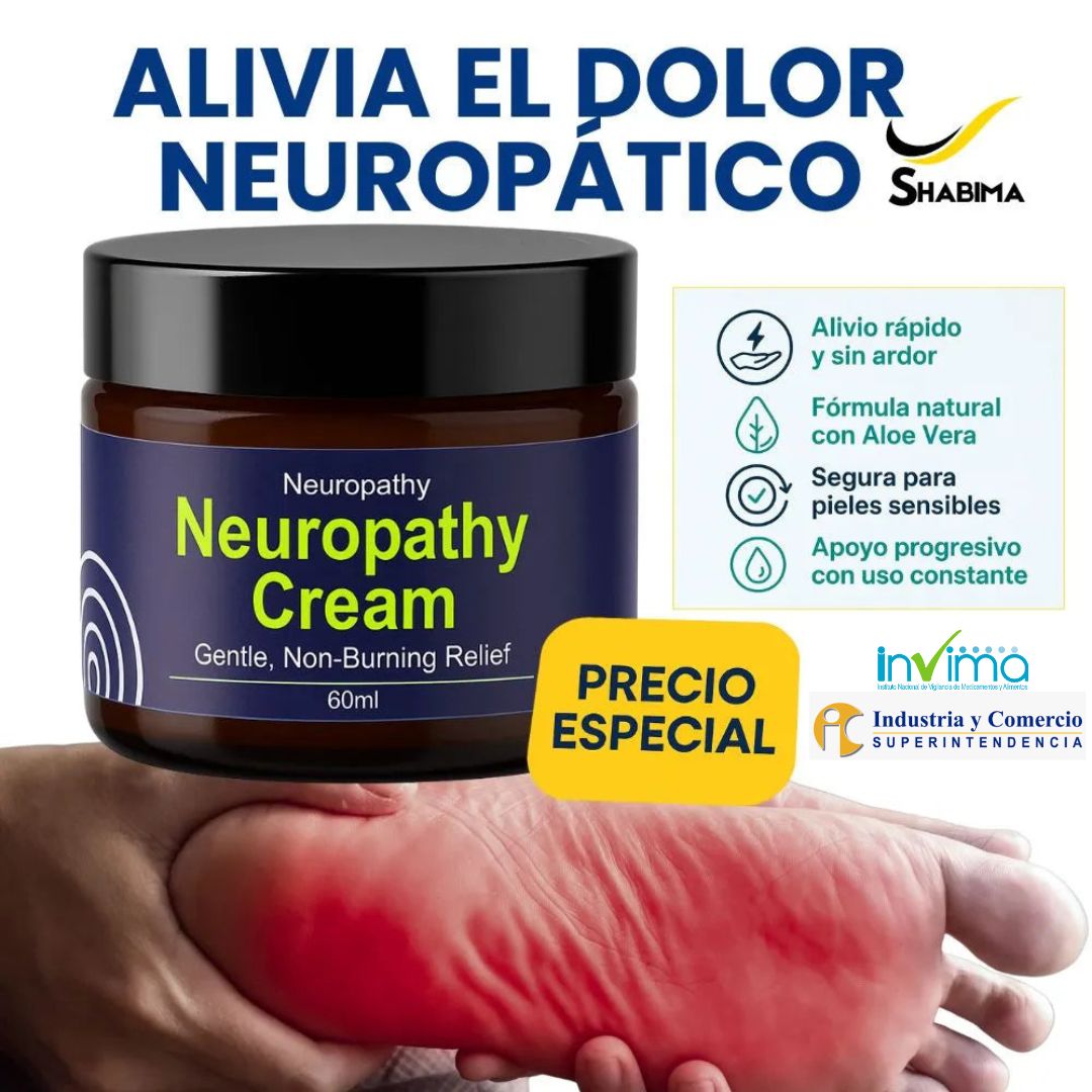 Crema Neuropatia 60ML🌿¡Alivio del dolor, Ardor y Hormigueo! Promo con el 50%Off🎄
