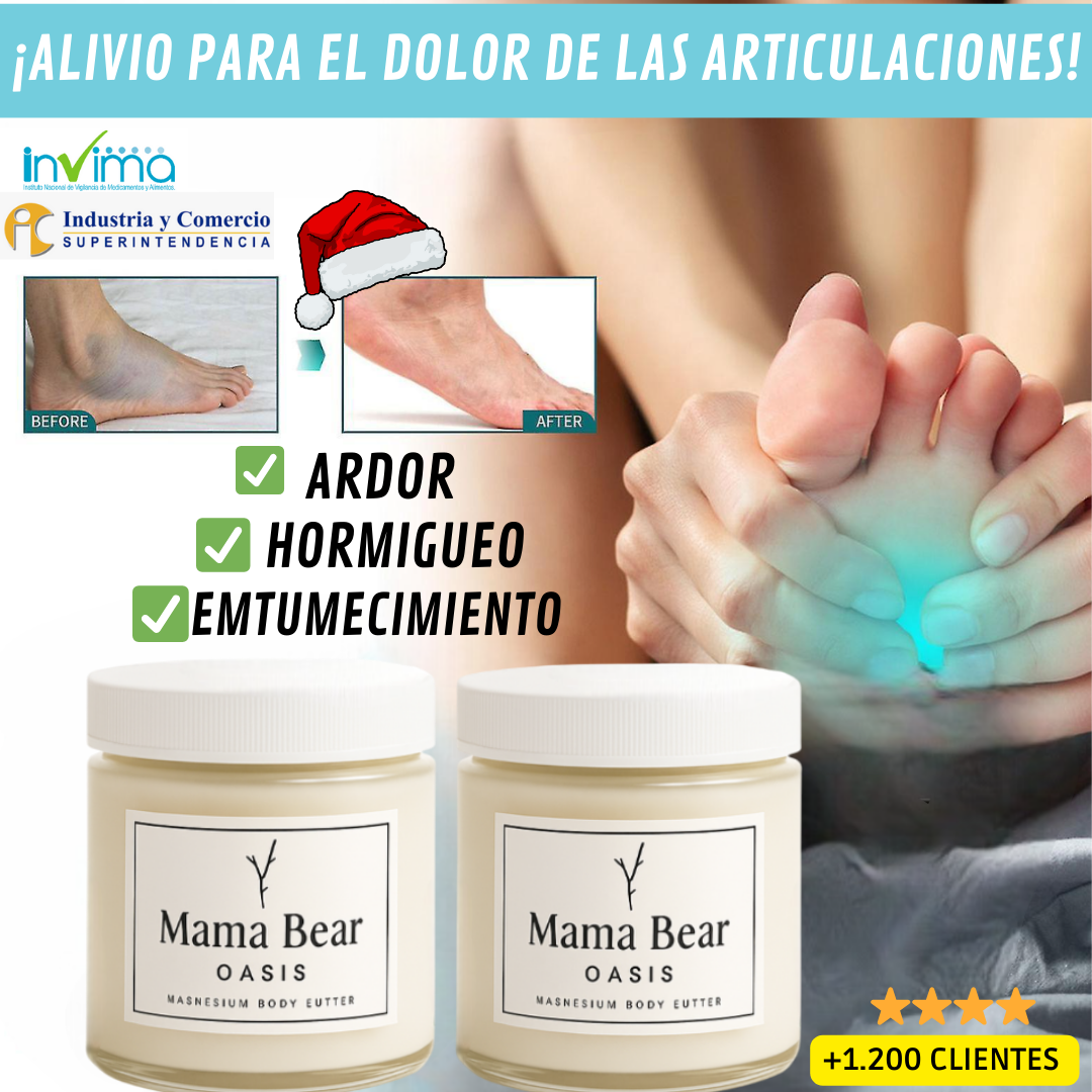 2X1 NeuroMag 118ML🌿¡Crema de magnesio para el alivio del dolor neuropático! Pague 1 y lleve el 2 Gratis!