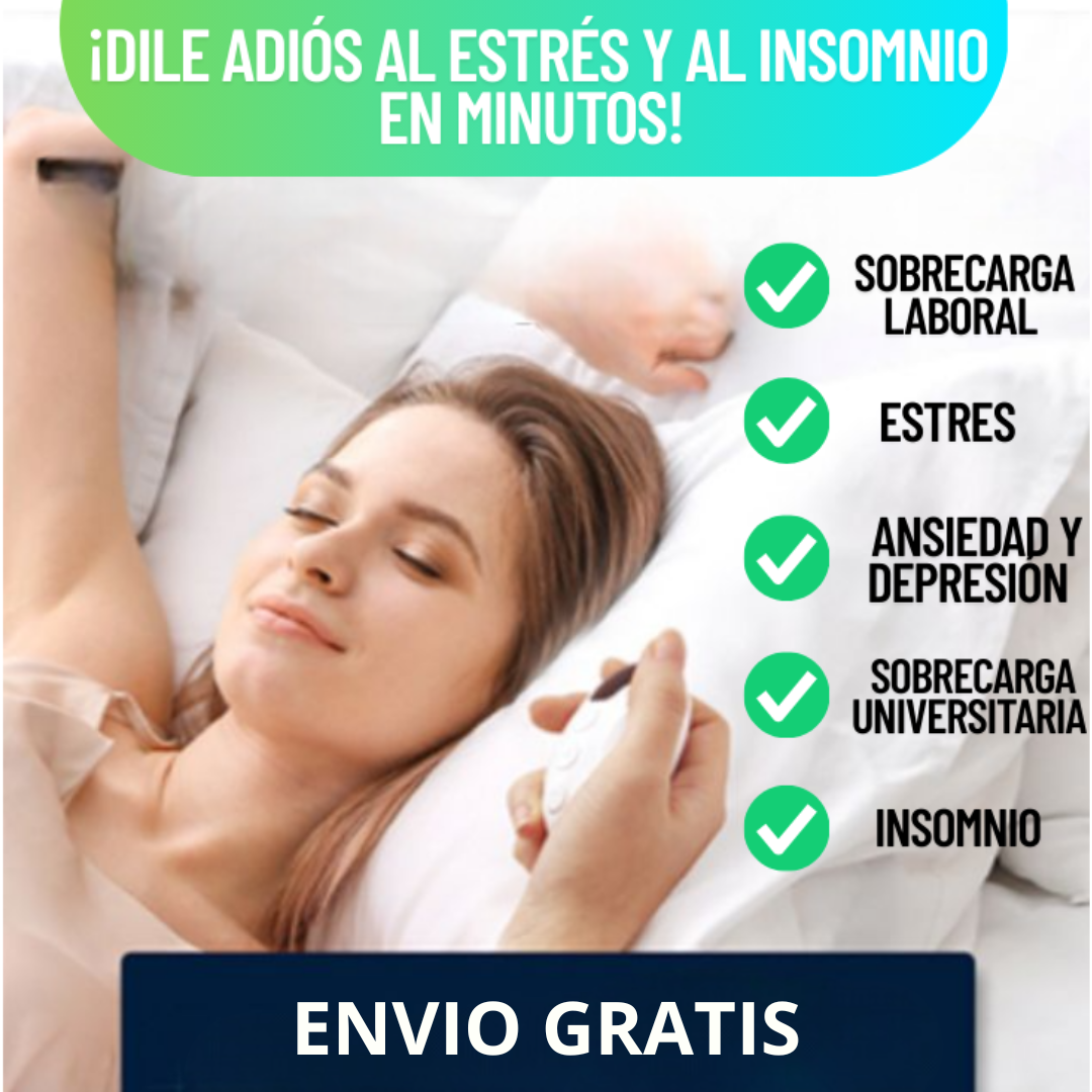 Alivio-Zen  ¡Dispositivo que reduce la ansiedad y combate el insomnio!