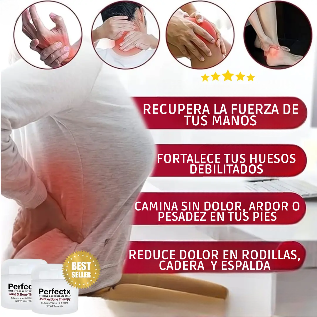 Crema Perfectx🌿 ¡Alivio natural para las articulaciones y músculos! Promo 2X1