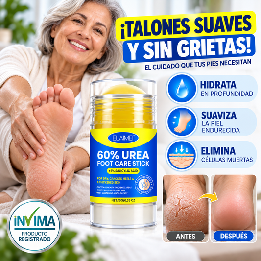 Barra Urea🌿 ¡Reparador de talones y pies agrietados, activa la circulación y evita heridas en diabéticos!