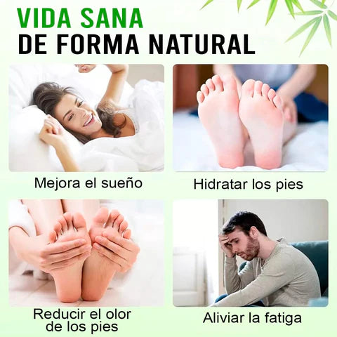 Kinoki® ¡Alivio natural, Descanso profundo! Lleva 50 Parches con el 45% de descuento