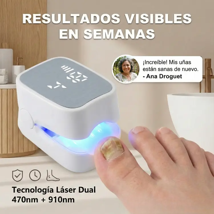 FungiLase🧬¡Dispositivo laser Antihongos, Adiós Onicomicosis!