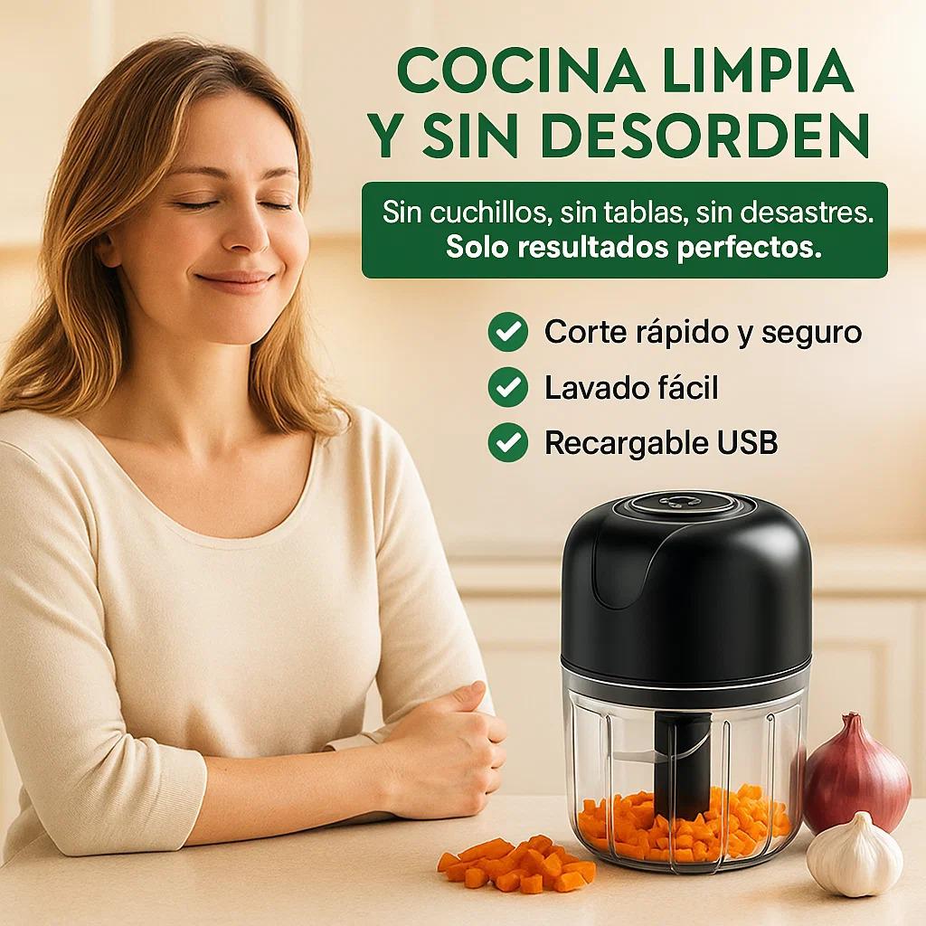 Chopix® Picadora digital, ¡Seguridad y ahorro! Black Friday pague 1 y lleve el 2 Gratis
