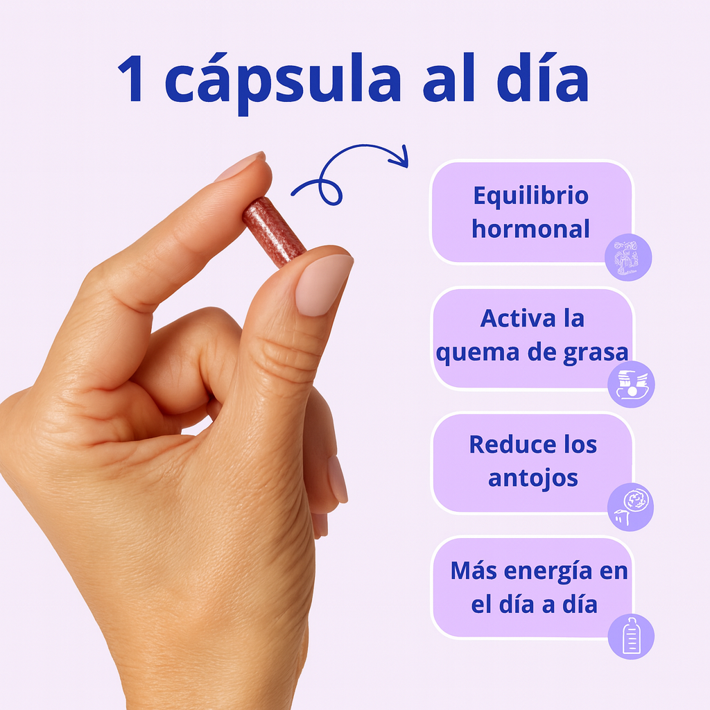 Meno™🌿 ¡Alivio natural para los síntomas de la Menopausia! 60 Capsulas, Solo por hoy 45% OFF