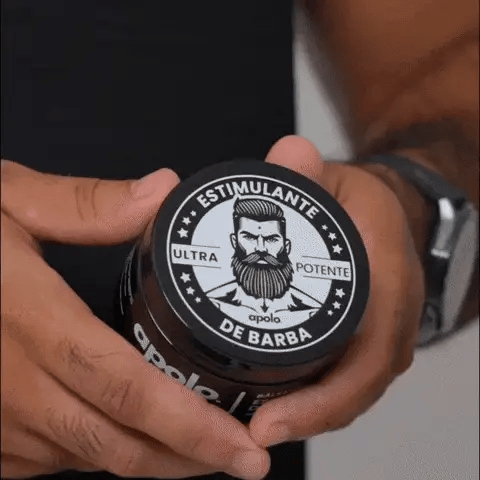Balsamo Apolo ¡Activa el crecimiento de tu Barba, Luce una apariencia joven, bello y huele delicioso! Promo HOY