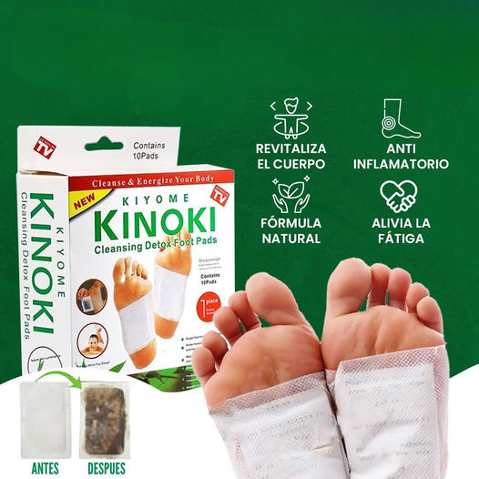 Kinoki® ¡Alivio natural, Descanso profundo! Lleva 50 Parches con el 45% de descuento